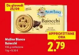 Lidl Mulino Bianco Baiocchi offerta