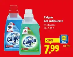 Lidl Calgon Gel anticalcare offerta
