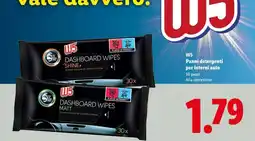 Lidl W5 Panni detergenti per interni auto offerta