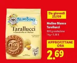Lidl Mulino Bianco Tarallucci offerta