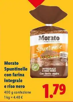 Lidl Morato Spuntinelle offerta