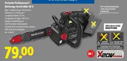 Lidl Parkside Performance Motosega ricaricabile 40 V offerta