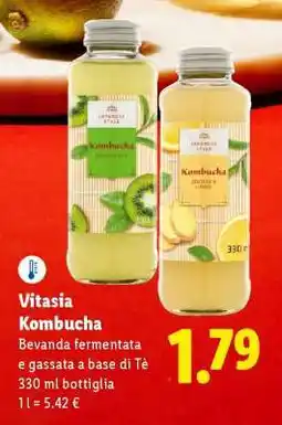 Lidl Vitasia Kombucha offerta