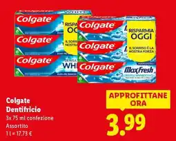 Lidl Colgate Dentifricio offerta