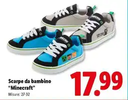 Lidl Scarpe da bambino “Minecraft” offerta