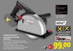 Lidl PARKSIDE PERFORMANCE Sega circolare ricaricabile per metallo offerta