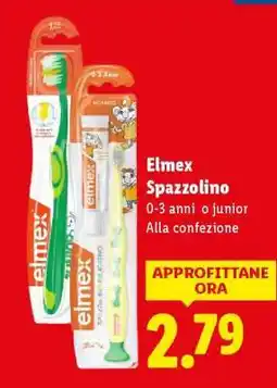 Lidl ELMEX Spazzolino offerta