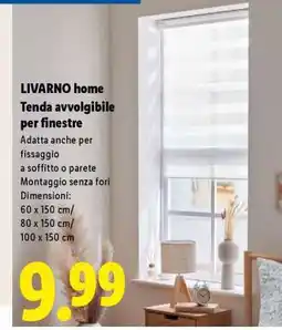 Lidl LIVARNO home Tenda avvolgibile per finestre offerta