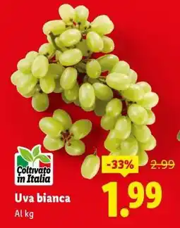Lidl Uva Bianca offerta