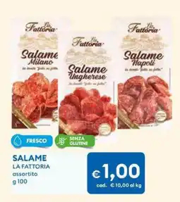 MD Discount Salame LA FATTORIA offerta
