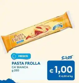 MD Discount Pasta frolla CA' BIANCA offerta