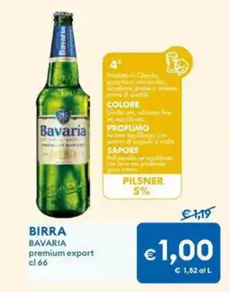 MD Discount BIRRA BAVARIA premium export offerta