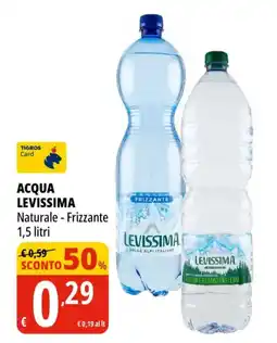 Tigros Acqua LEVISSIMA offerta