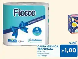 MD Discount Carta igienica profumata FIOCCO offerta