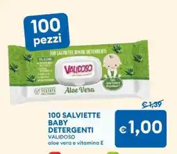MD Discount 100 salviette baby detergenti VALIDOSO offerta
