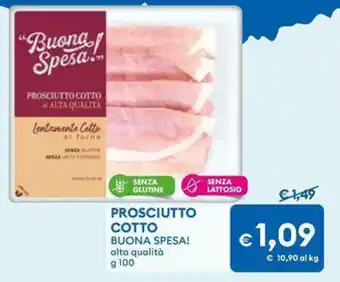 MD Discount Prosciutto cotto BUONA SPESA! offerta