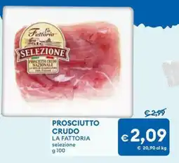 MD Discount Prosciutto crudo LA FATTORIA offerta