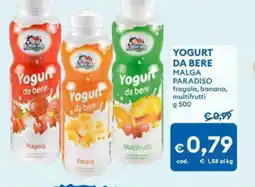 MD Discount Yogurt da bere MALGA PARADISO offerta