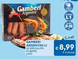 MD Discount Gamberi argentini l1 LE SPECIALITÀ DI BEPPE offerta