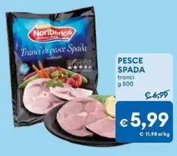 MD Discount Pesce spada tranci offerta