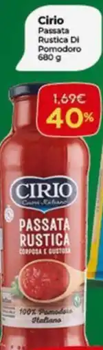 Crai Cirio Passata Rustica Di Pomodoro offerta