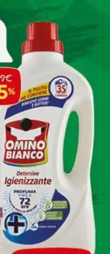 Crai Omino Bianco Detersivo Lavatrice Igienizzante 35 Lavaggi offerta