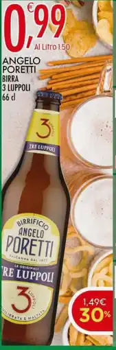 Crai Angelo poretti birra 3 luppoli offerta