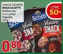 Crai Snack venere RISO SCOTTI offerta