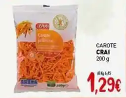 Crai Carote CRAI offerta