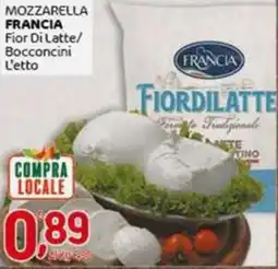 Crai MOZZARELLA FRANCIA Fior Di Latte/ Bocconcini offerta