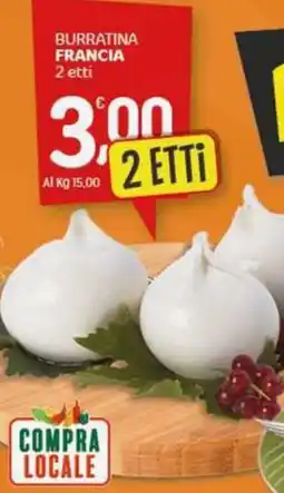 Crai Burratina francia offerta