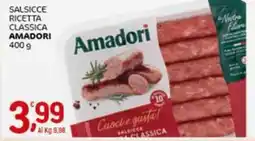 Crai Salsicce ricetta classica AMADORI offerta