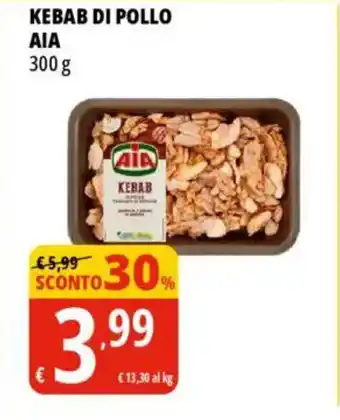 Tigros Kebab di pollo AIA offerta
