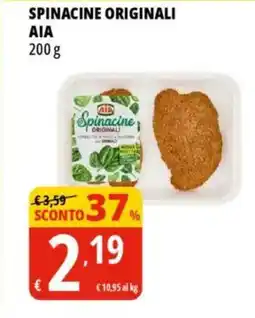 Tigros Spinacine originali AIA offerta