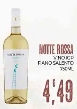 Eté Notte rosse vino IGP fiano salento offerta