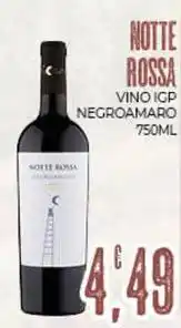 Eté Notte rossa vino IGP negroamaro offerta