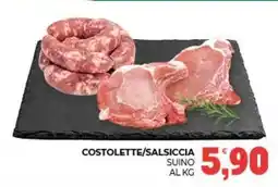 Eté Costolette/salsiccia suino offerta