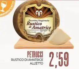 Eté Petrucci rustico di amatrice all'etto offerta