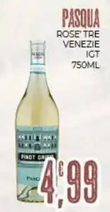 Eté Pasqua rose' tre venezie IGT offerta