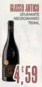 Eté Masso antico spumante negroamaro offerta
