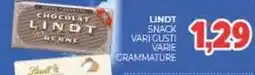 Eté Lindt snack vari gusti varie grammature offerta