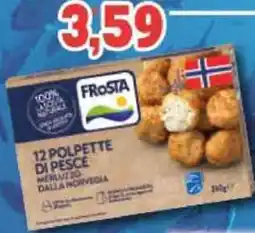 Eté Frosta polpette di pesce offerta
