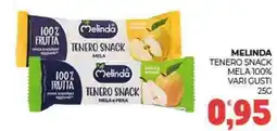 Eté Melinda tenero snack mela 100% vari gusti offerta