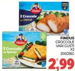 Eté Findus croccole vari gusti x2 offerta