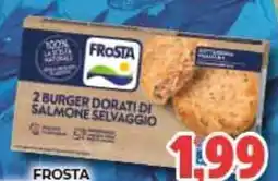 Eté Frosta 2 burger dorati di salmone selvaggio offerta