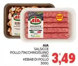 Eté Aia salsicce pollo/tacchino/suino-kebab di pollo offerta