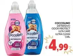 Eté Coccolino detersivo odor protect ulta care ultra clean offerta