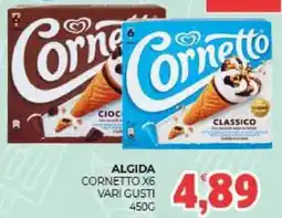 Eté Algida cornetto x6 vari gusti offerta