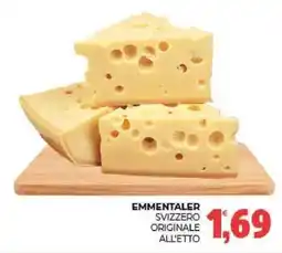 Eté Emmentaler svizzero originale all'etto offerta
