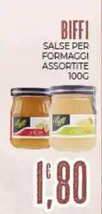 Eté Biffi salse per formaggi assortite offerta
